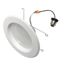 Sunlite 5"-6" 19 watt 120 volt Medium Screw Base 3000K Natural White Dimmable LED Downlight